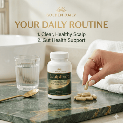 ScalpRoot™️ Anti - Dandruff Complex - Golden Root