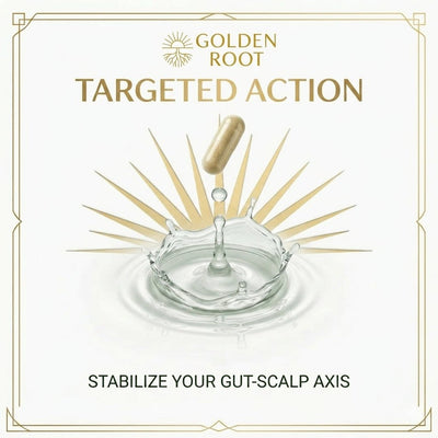 ScalpRoot™️ Anti - Dandruff Complex - Golden Root